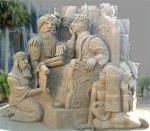 Wise Men at King Herod's Throne